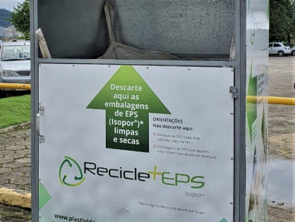 Projeto RECICLE+EPS conscientizará a população de Florianópolis sobre a reciclagem de EPS (Isopor®)